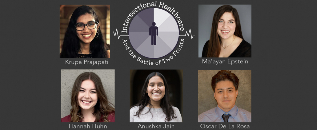 Intersectional Healthcare group image of students